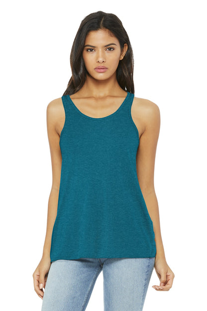 BELLA+CANVAS  ®  Women's Flowy Racerback Tank. BC8800