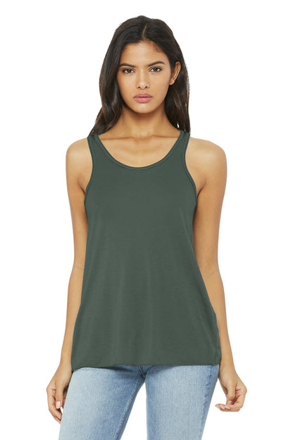 BELLA+CANVAS  ®  Women's Flowy Racerback Tank. BC8800
