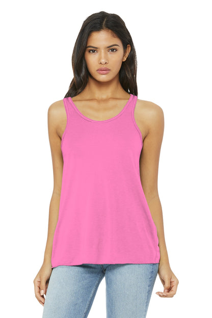 BELLA+CANVAS  ®  Women's Flowy Racerback Tank. BC8800