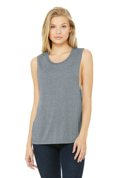 BELLA+CANVAS  ®  Women's Flowy Scoop Muscle Tank. BC8803