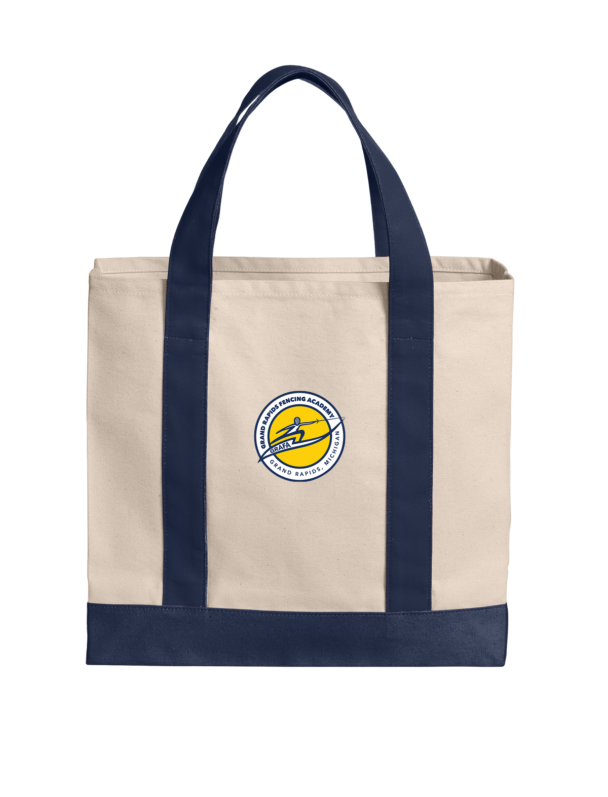 Port Authority® Cotton Canvas Two-Tone Tote BG429