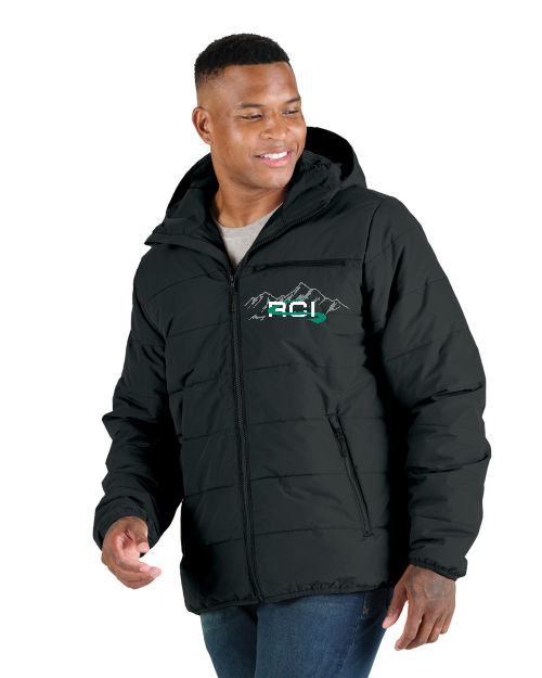 Berne Workwear® HJ26 Channel Quilt Ripstop Hooded Jacket BWHJ26
