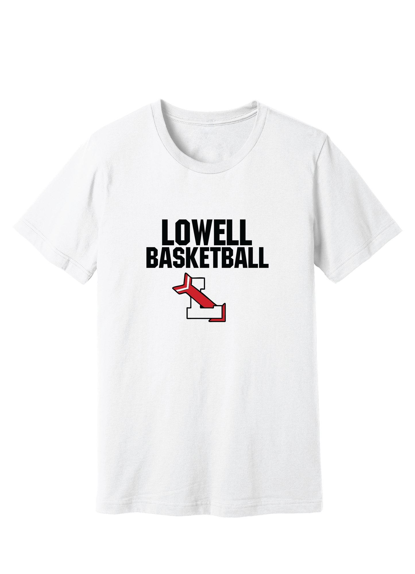 Lowell Red Arrow Basketball 2 T-Shirt