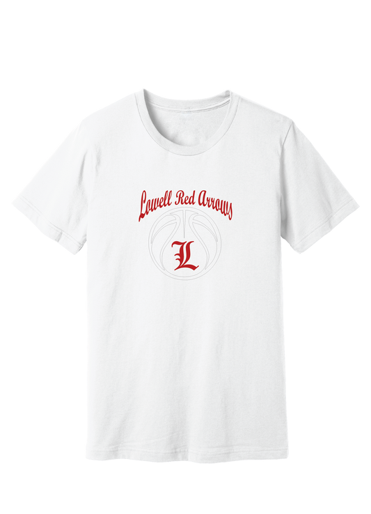 Lowell Red Arrow Basketball 3 T-Shirt