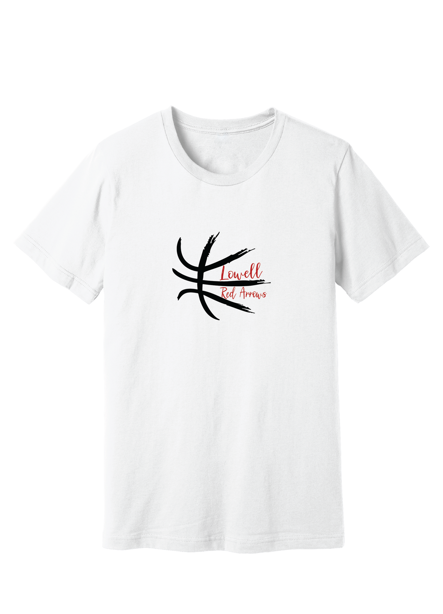 Lowell Red Arrow Basketball 5 T-Shirt