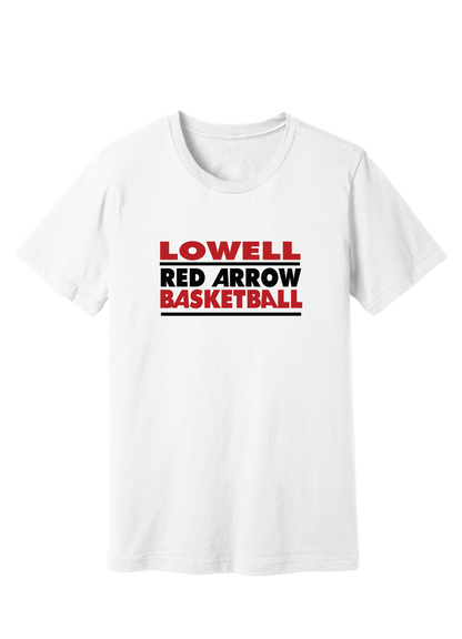 Lowell Red Arrow Basketball 7 T-Shirt