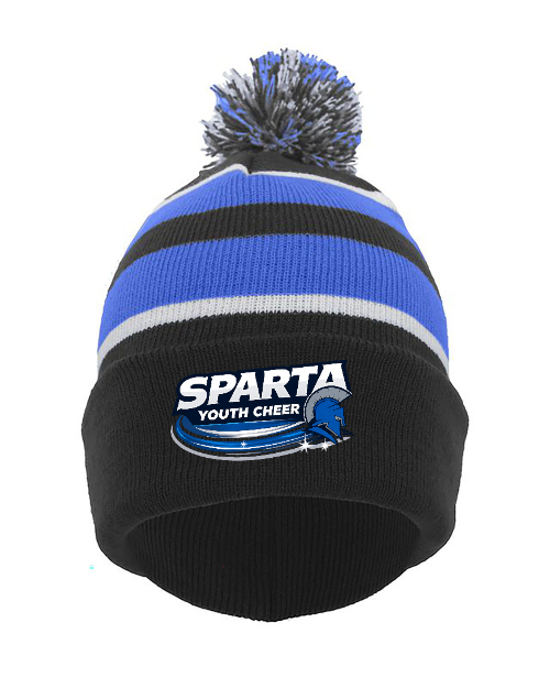 Pacific Headwear 641K Knit Fold Over Pom-Pom Beanie PC641K