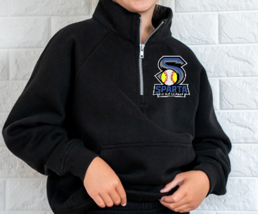 Enza® 91179 Youth Boxy Half Zip Fleece EZ911