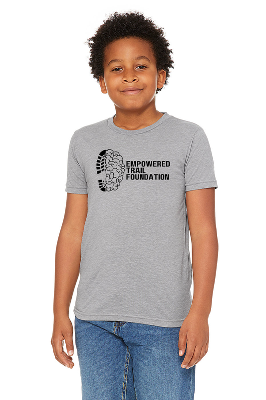 Youth BELLA+CANVAS® 3413Y Empowered Trail Foundation Triblend Tee