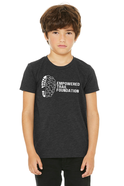 Youth BELLA+CANVAS® 3413Y Empowered Trail Foundation Triblend Tee