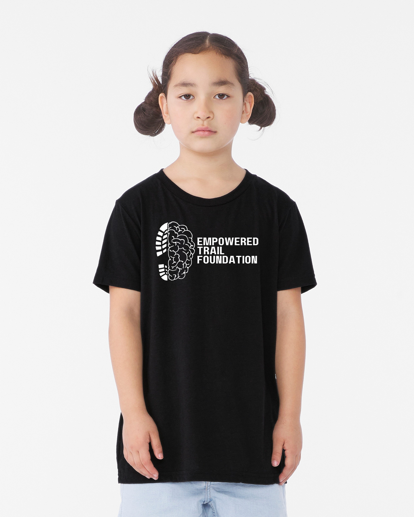 Youth BELLA+CANVAS® 3413Y Empowered Trail Foundation Triblend Tee