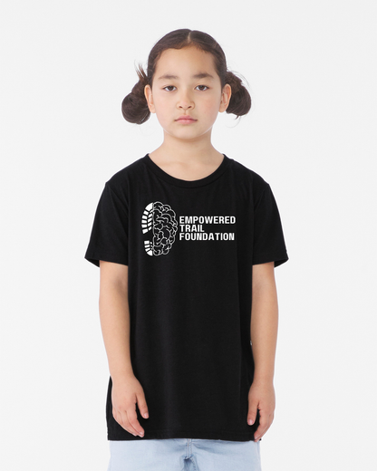 Youth BELLA+CANVAS® 3413Y Empowered Trail Foundation Triblend Tee