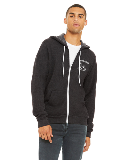 BELLA+CANVAS® 3739 Unisex Sponge Fleece Full-Zip Hoodie CV343