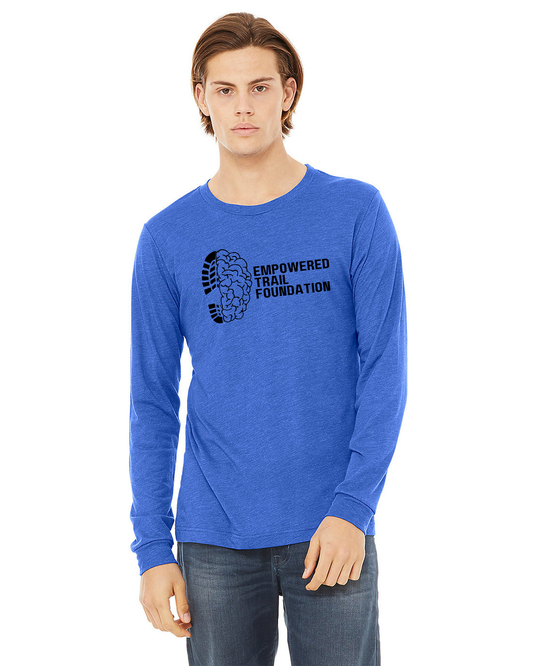BELLA+CANVAS® 3513 Empowered Trail Foundation Triblend Long Sleeve Tee