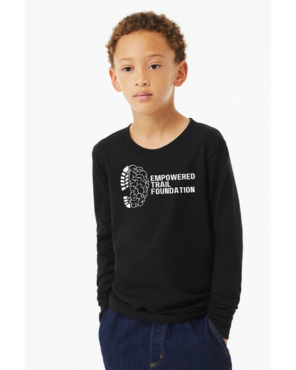 Youth BELLA+CANVAS® 3513Y Empowered Trail Foundation Triblend Long Sleeve Tee