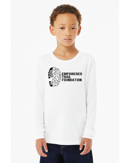 Youth BELLA+CANVAS® 3513Y Empowered Trail Foundation Triblend Long Sleeve Tee