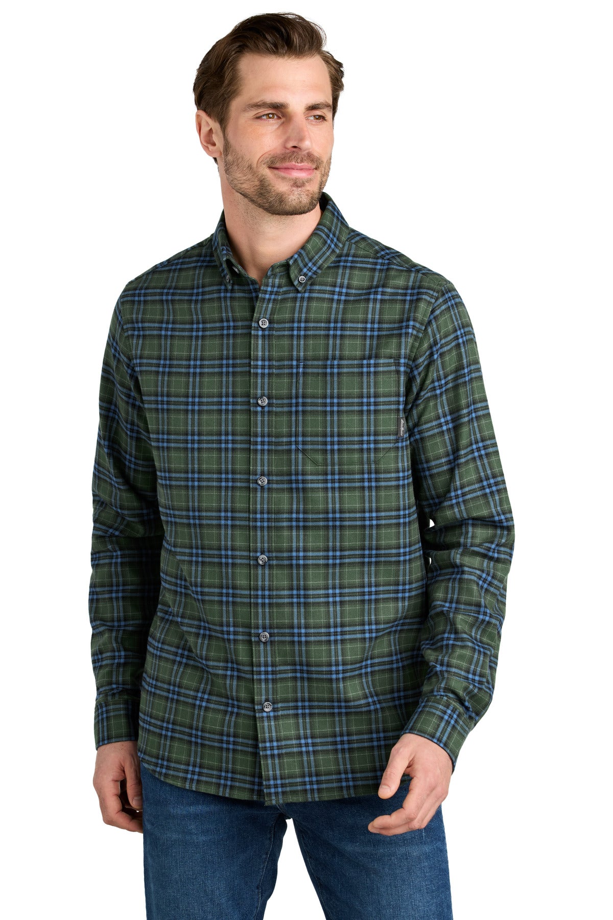 Eddie Bauer ®  Long Sleeve Favorite Flannel Plaid Shirt EB610