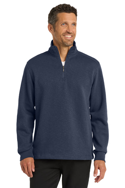 Port Authority ®  Slub Fleece 1/4-Zip Pullover. F295
