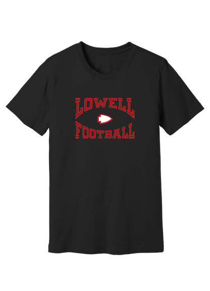 Lowell Red Arrow Football 5 T-Shirt