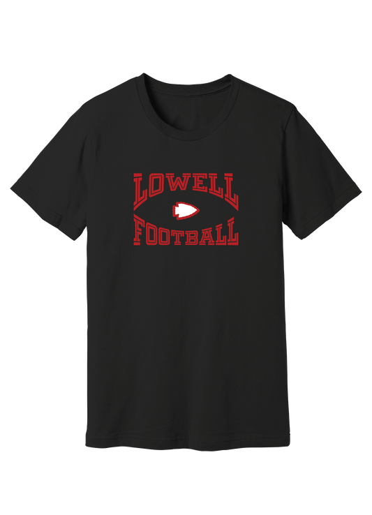 Lowell Red Arrow Football 5 T-Shirt