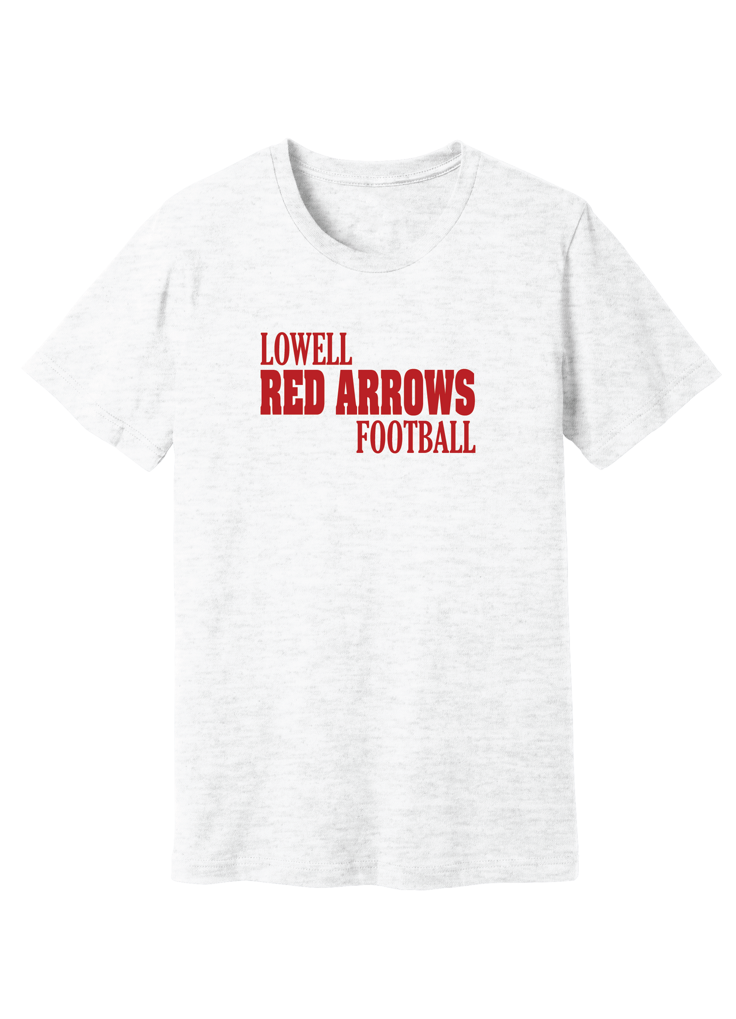 Lowell Red Arrow Football 7 T-Shirt