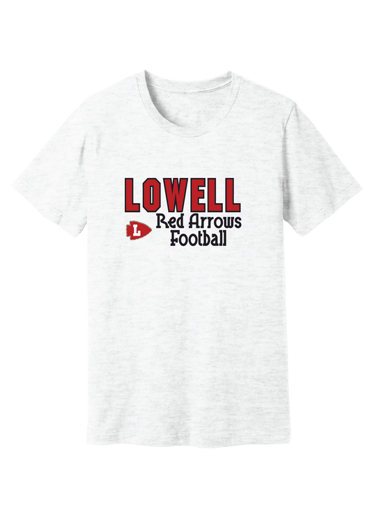 Lowell Red Arrow Football 8 T-Shirt