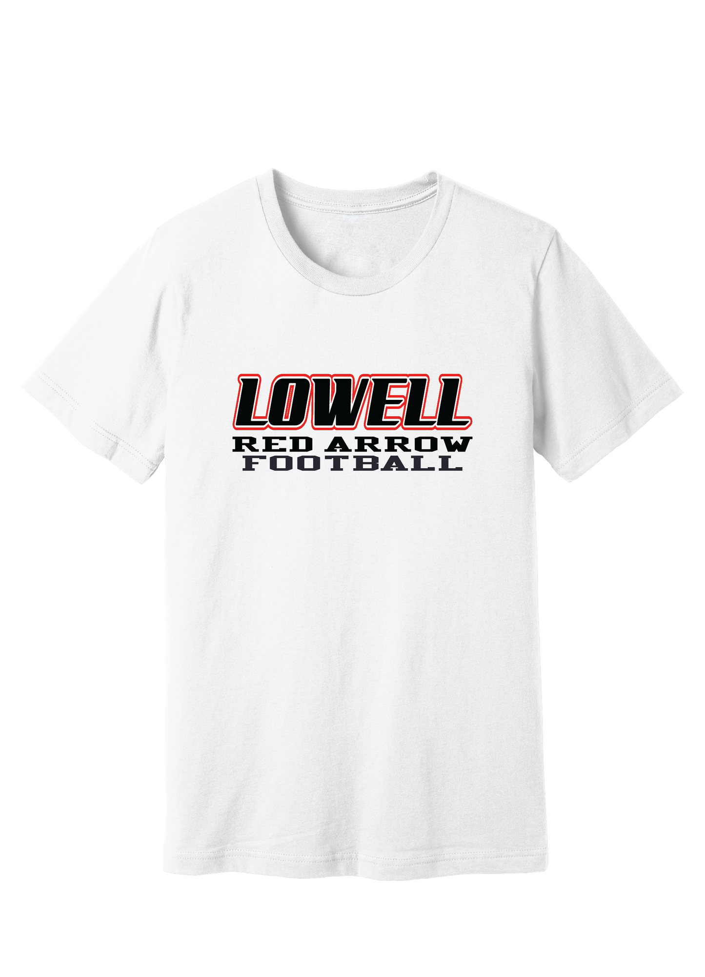 Lowell Red Arrow Football 9 T-Shirt