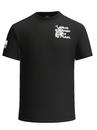Milton Bushido-Ryu Normal Black Tee GD207
