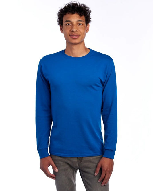 JZ182 JZ DRI-POWER® Unisex Long Sleeve T-Shirt 29LSR (Royal)