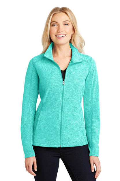 Port Authority ®  Women's Heather Microfleece Full-Zip Jacket. L235