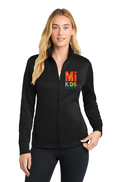 Sport-Tek® Women's Sport-Wick® Fleece Full-Zip Jacket