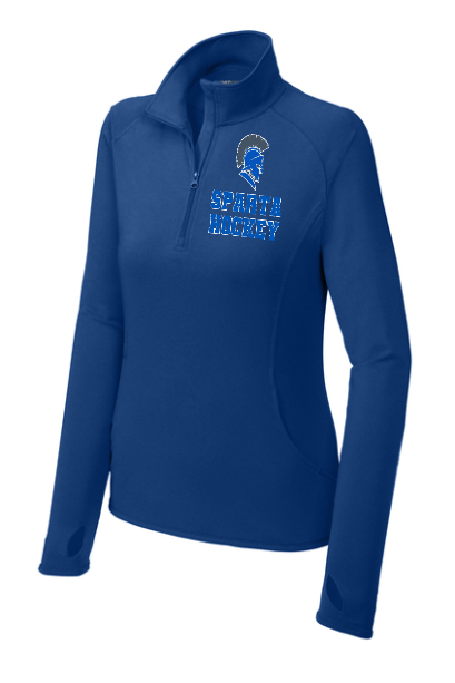Sport-Tek® Women's Sport-Wick® Stretch 1/4-Zip Pullover LST561