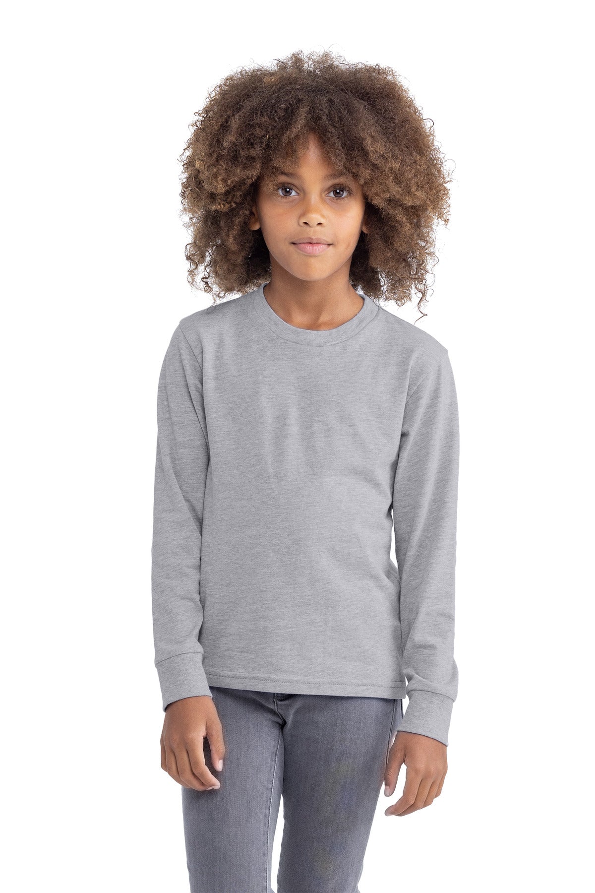 Next Level Apparel ®  Youth Cotton Long Sleeve Tee NL3311