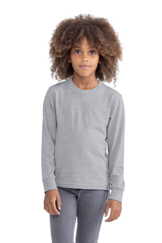 Next Level Apparel ®  Youth Cotton Long Sleeve Tee NL3311