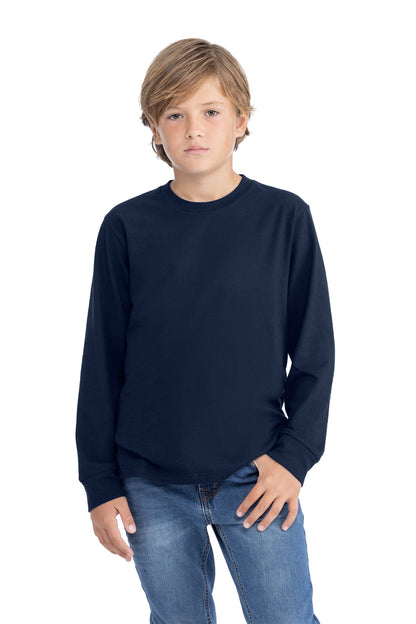 Next Level Apparel ®  Youth Cotton Long Sleeve Tee NL3311