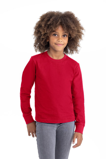 Next Level Apparel ®  Youth Cotton Long Sleeve Tee NL3311