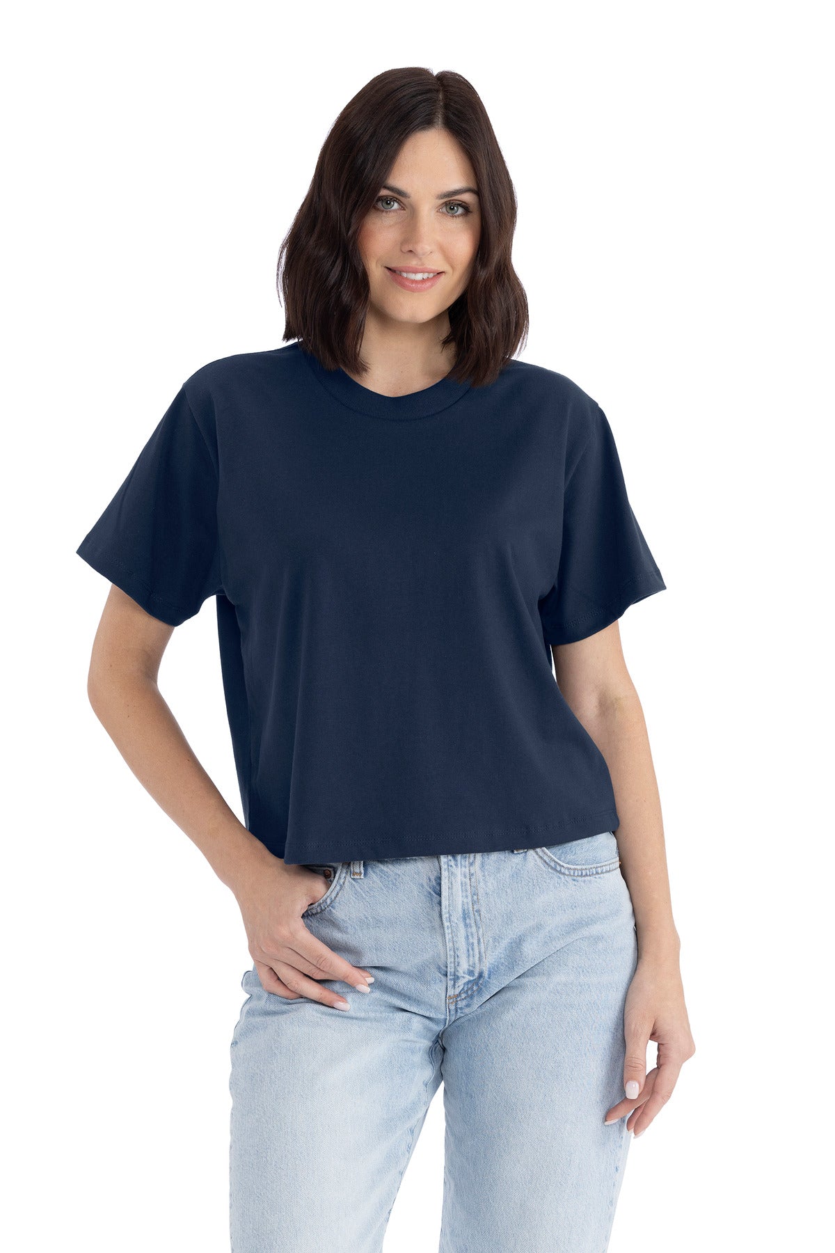 Next Level Apparel ®  Women's Heavyweight Boxy Tee NL7610