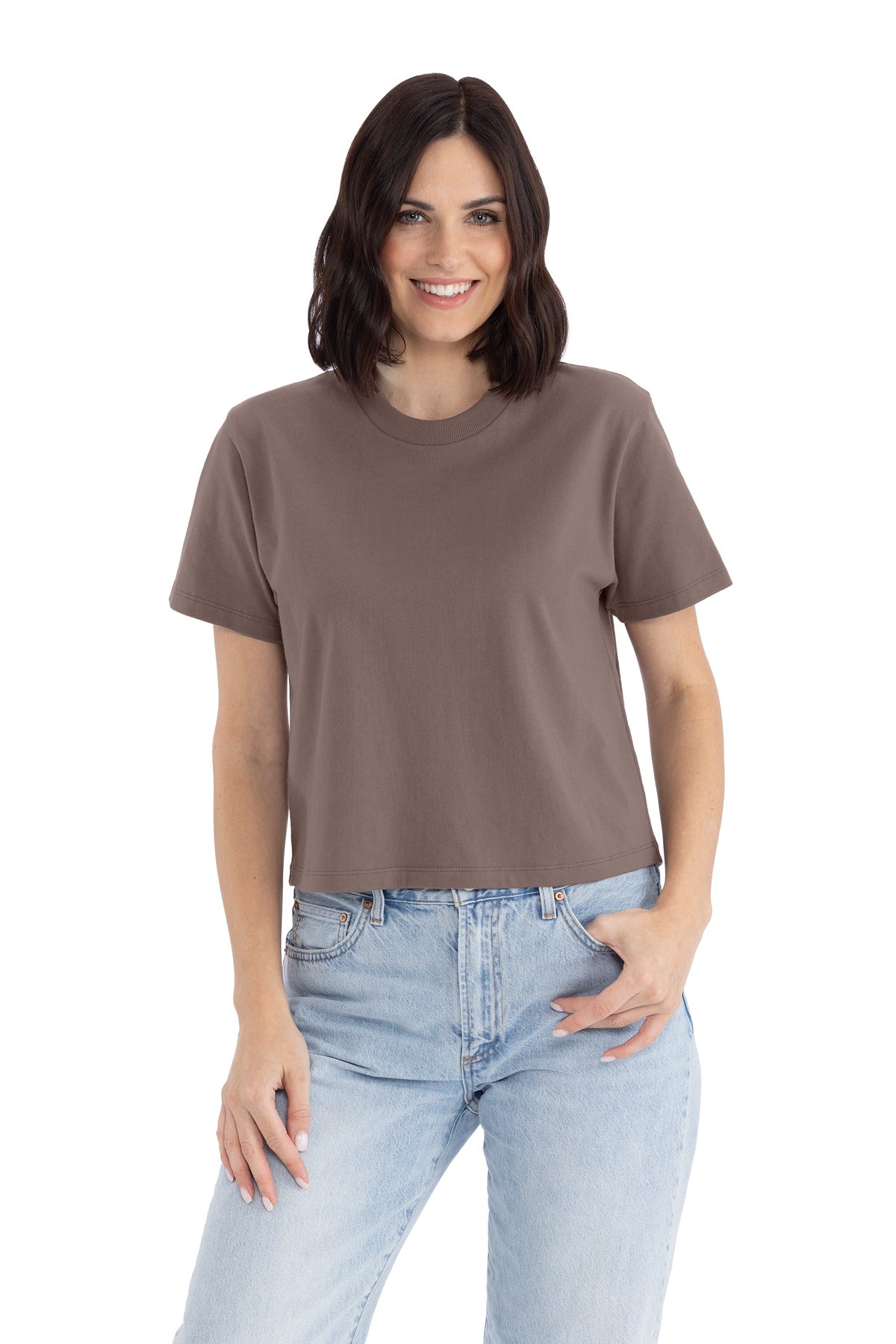 Next Level Apparel ®  Women's Heavyweight Boxy Tee NL7610