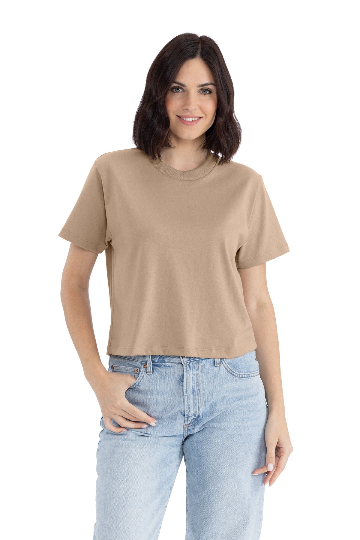 Next Level Apparel ®  Women's Heavyweight Boxy Tee NL7610