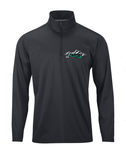 Paragon® logo Paragon® 164 Breckenridge Long Sleeve Micro Mesh 1/4 Zip PG166