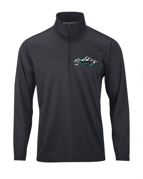 Paragon® logo Paragon® 164 Breckenridge Long Sleeve Micro Mesh 1/4 Zip PG166