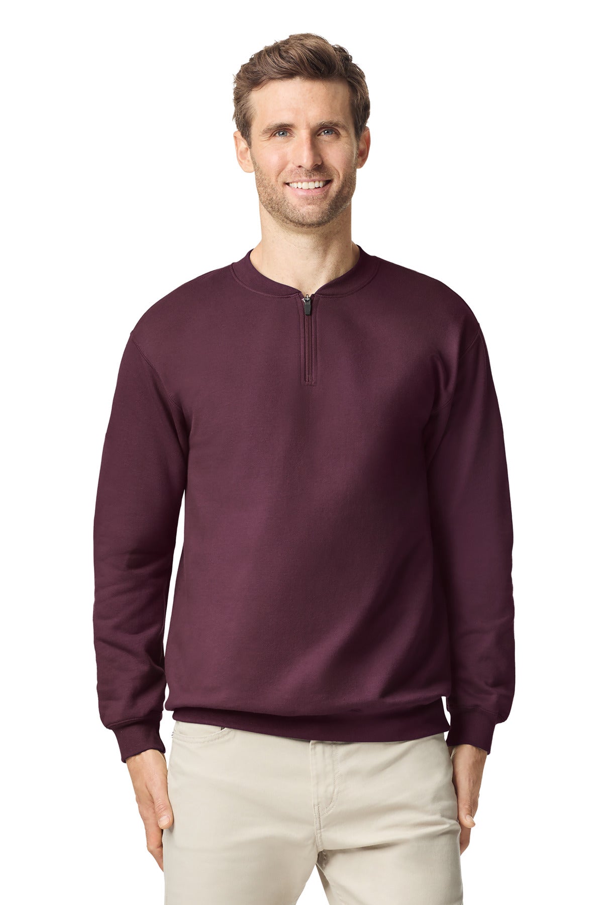 Gildan ®  Softstyle ®  Midweight Fleece 1/4-Zip SF008