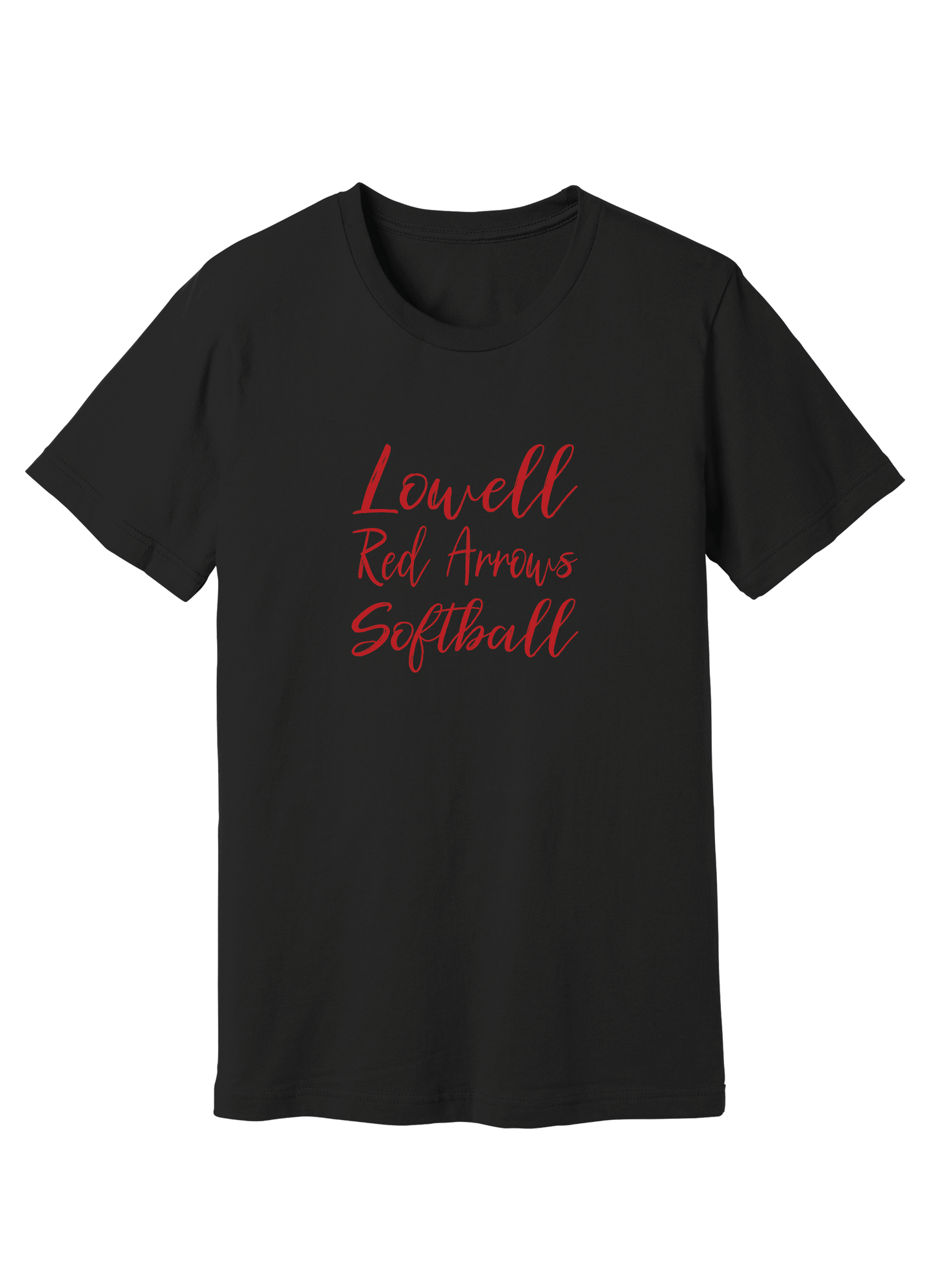 Lowell Red Arrow Softball 3 T-Shirt