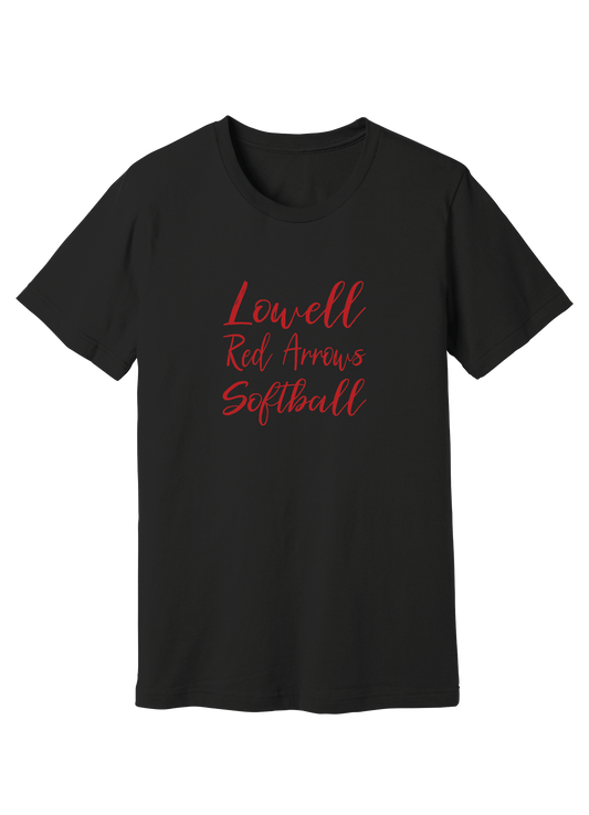 Lowell Red Arrow Softball 3 T-Shirt