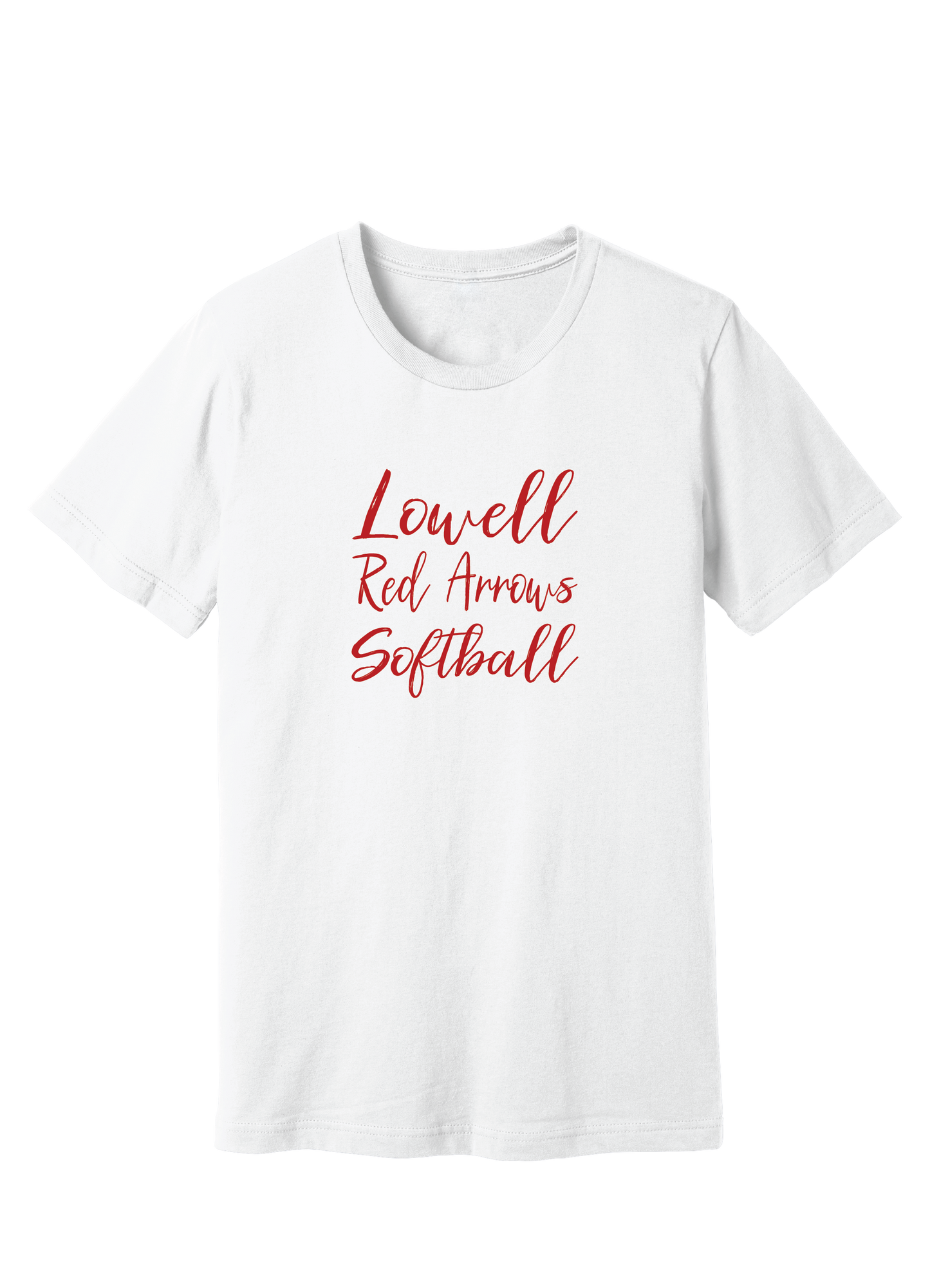 Lowell Red Arrow Softball 3 T-Shirt