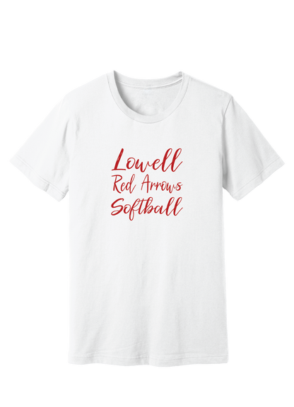Lowell Red Arrow Softball 3 T-Shirt