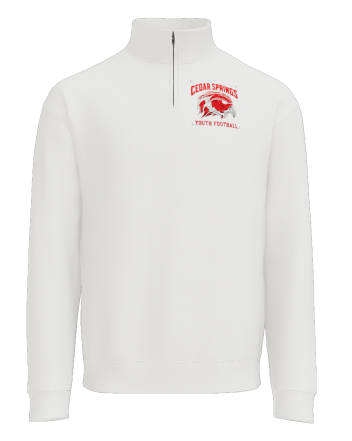 CSYF JERZEES® 995MR NuBlend® Unisex Quarter-Zip Cadet Collar Sweatshirt JZ351