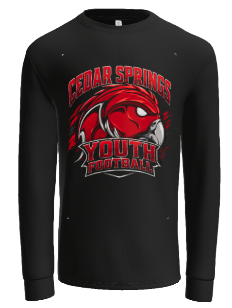 CSYF Youth JERZEES® 29LSR DRI-POWER® Unisex Long Sleeve T-Shirt