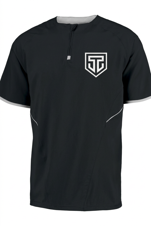 Russell pullover with Cage 52 left-chest logo
